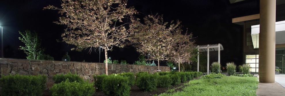 ソルトレイクシティにあるモダンスタイルのおしゃれな庭の写真
