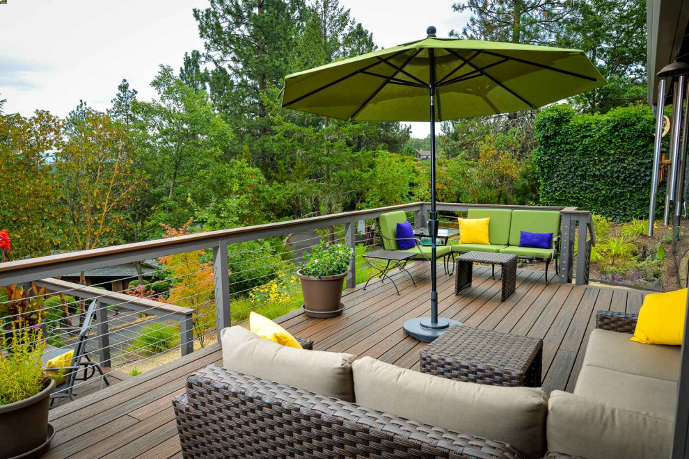Coachman Drive Project 2 Midcentury Deck Other by Veridian Outdoor Living Houzz
