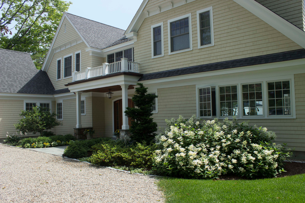 Coastal Classic Traditional Landscape Portland Maine by CL