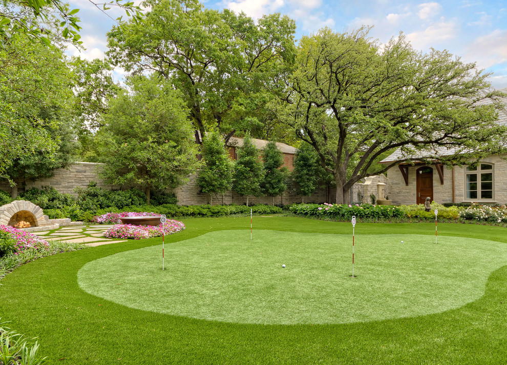 Klassischer Garten in Dallas