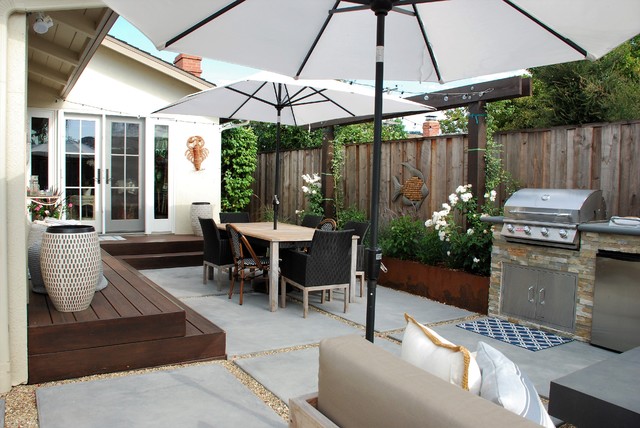 Contemporary backyard oasis - Contemporary - Garden - San Francisco ...