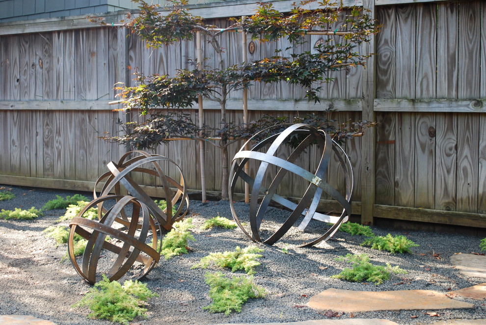 Inspiration for a contemporary landscaping in Charlotte.