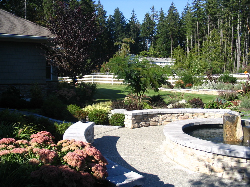 This is an example of a rural garden in Seattle.