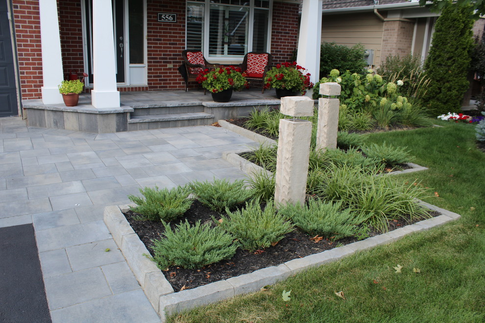Contemporary Full Landscape Makeover // Driveway // Walkway // Patio