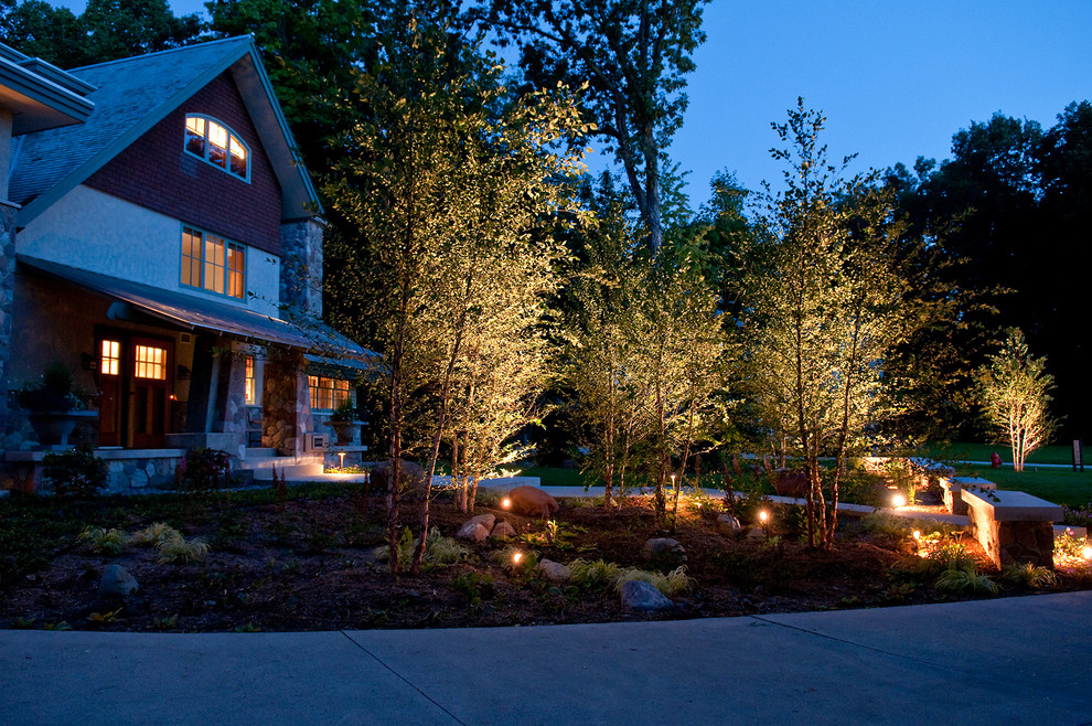 Contemporary Craftsman Landscape Lighting Brookfield Contemporary