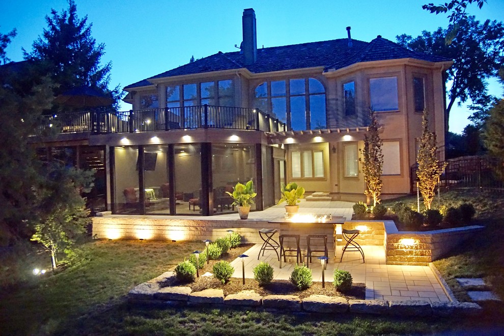 Contemporary Outdoor Living Contemporary Landscape Kansas City