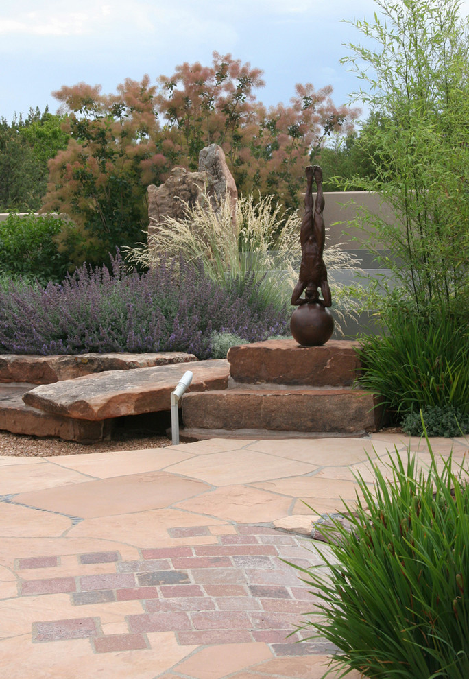 Photo of a contemporary landscaping in Albuquerque.