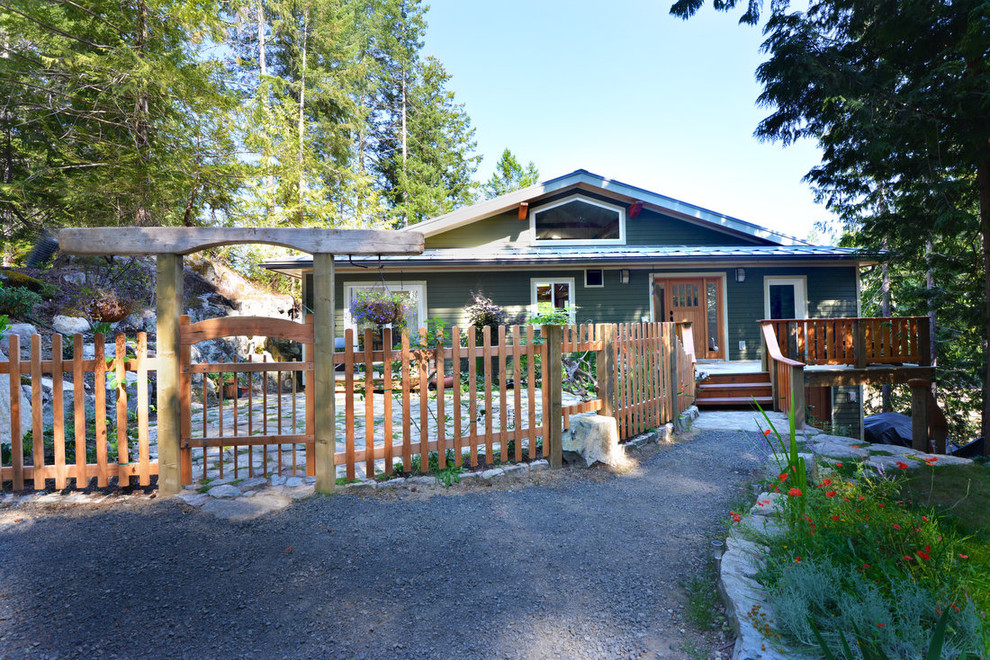 Cortes Island Whaletown House Eclectic Landscape Vancouver by