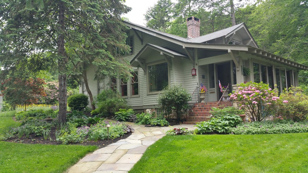 Craftsman Landscape Morrisville Pa Craftsman Jardin Philadelphie