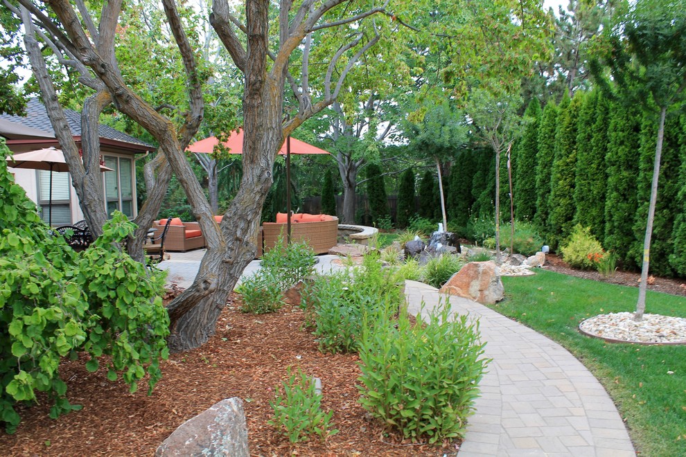 Crawford Residence Contemporary Landscape Boise by The Garden