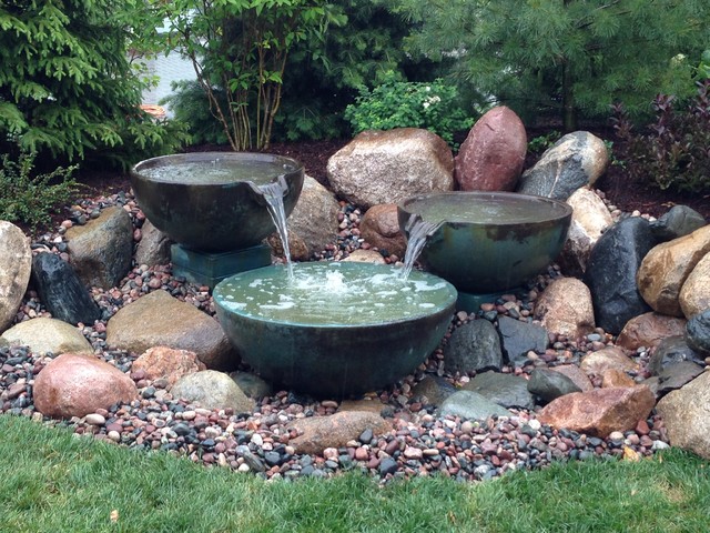 Creating an Aquascape Spillway Bowls fountain. - Contemporary - Garden -  Other - by Waterpaw a division of Muddypaw LLC | Houzz IE
