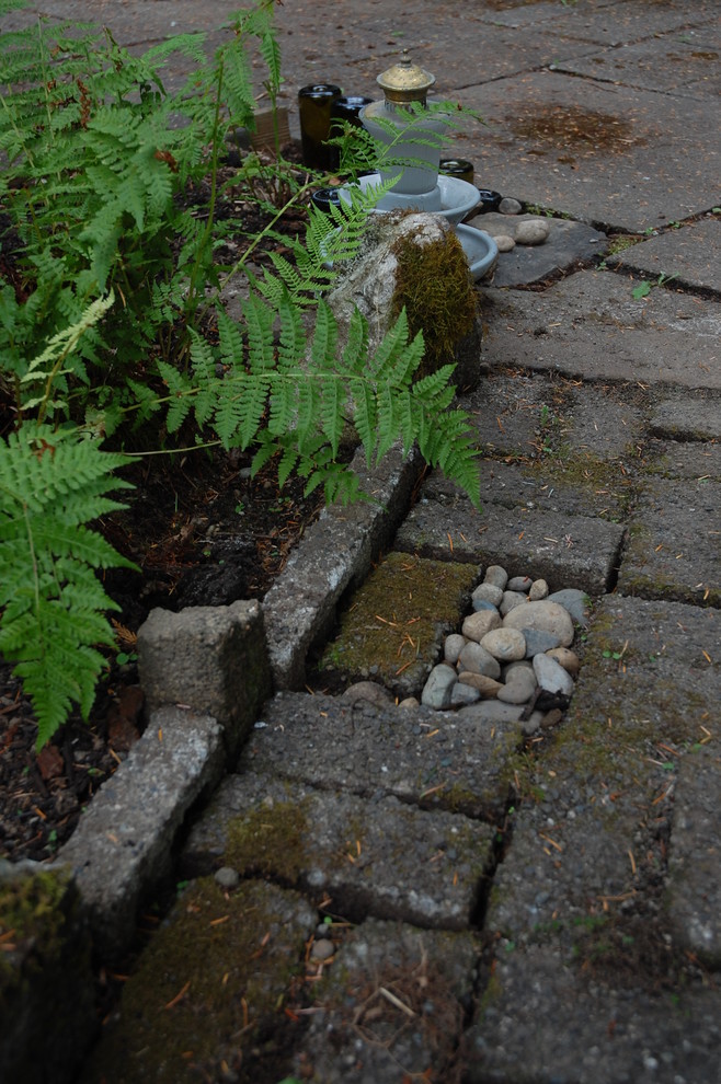 Foto di un giardino etnico