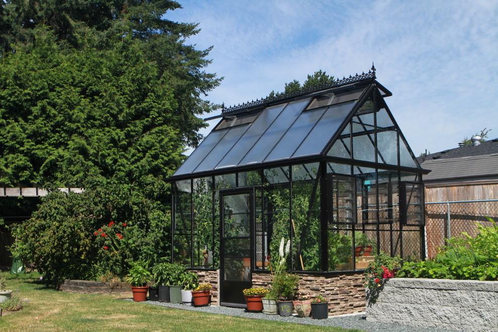 Cross Country Greenhouses Contemporary Landscape Vancouver by BC Greenhouse Builders Ltd