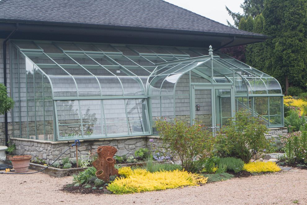 Cross Country Greenhouses Contemporary Landscape Vancouver by BC Greenhouse Builders Ltd