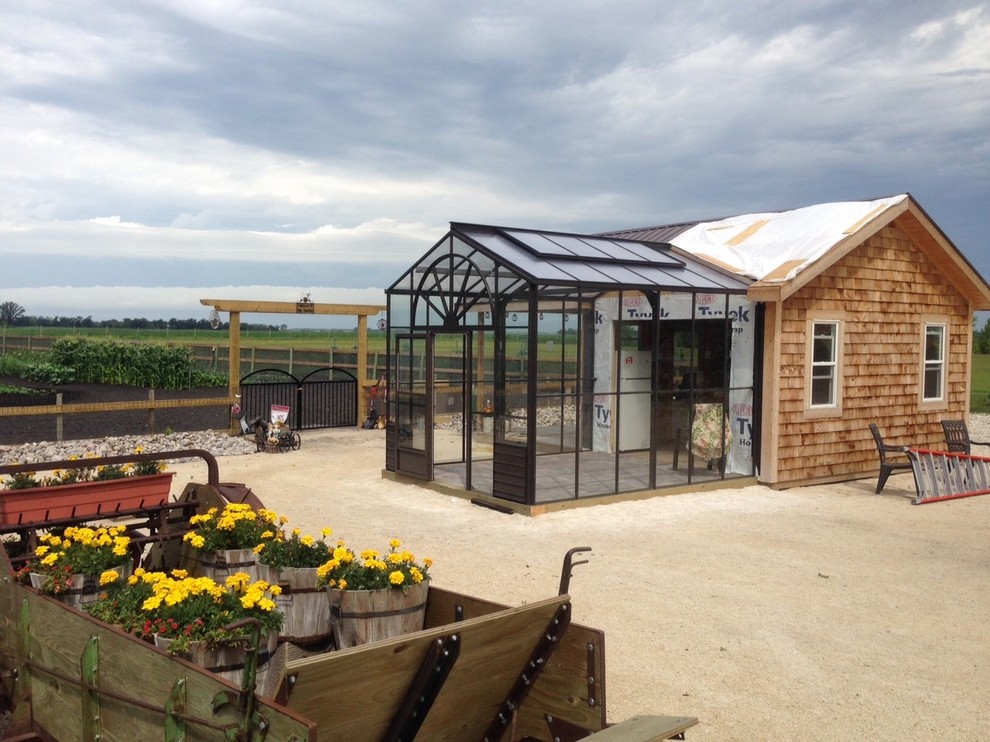 Cross Country Greenhouses Contemporary Landscape Vancouver by