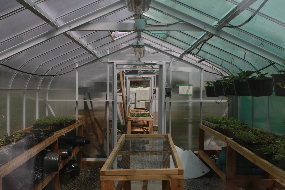 Cross Country Greenhouses Contemporary Landscape Vancouver by BC Greenhouse Builders Ltd