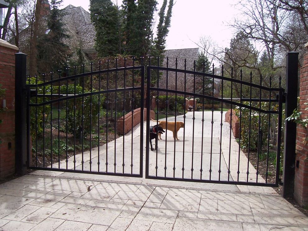 Crossland Driveway Gate Traditional Landscape Salt Lake City by
