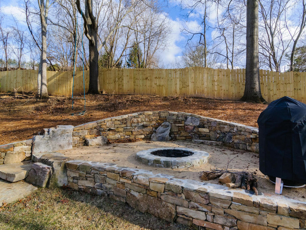 Curve Asheville Traditional Landscape Charlotte by RCJ Building