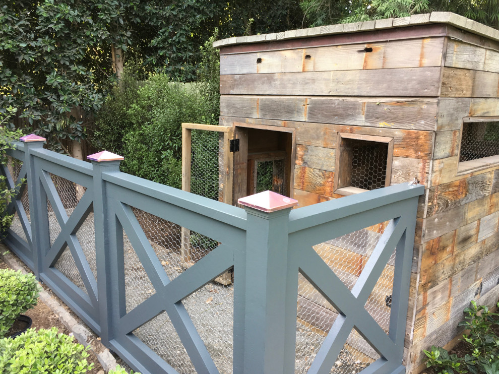 Custom Chicken Coops Farmhouse Landscape Los Angeles by Design