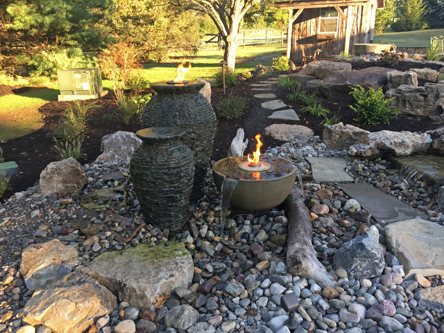 Custom Fire Fountains - Garden - Other - by C.E. Pontz Sons | Houzz AU