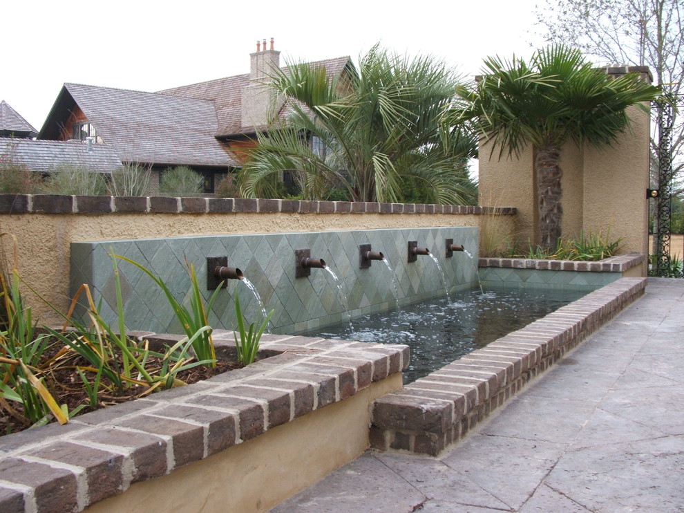 Custom Hardscape and Masonry Traditional Landscape Charleston