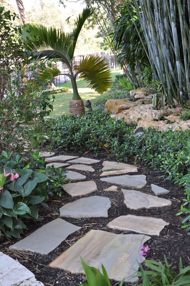 Photo of a world-inspired garden in Miami.