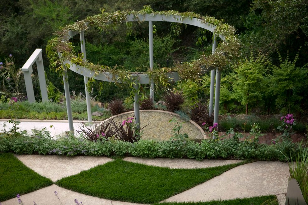 Photo of a contemporary landscaping in Sacramento.