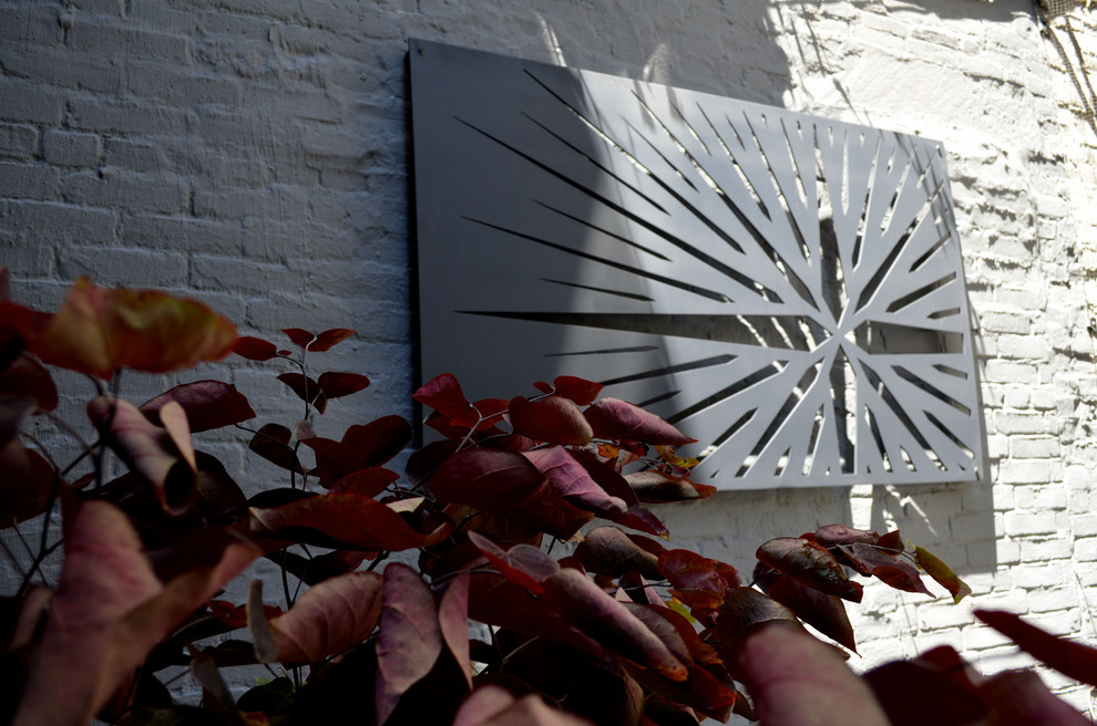 Custom Outdoor Metal Wall Panel Modern Landscape New York by