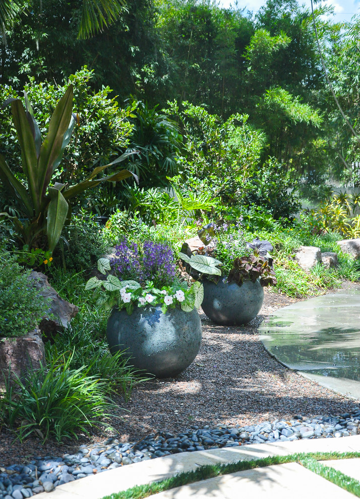 Custom Planters & Pots Landscape Tampa by Art + Nature Houzz