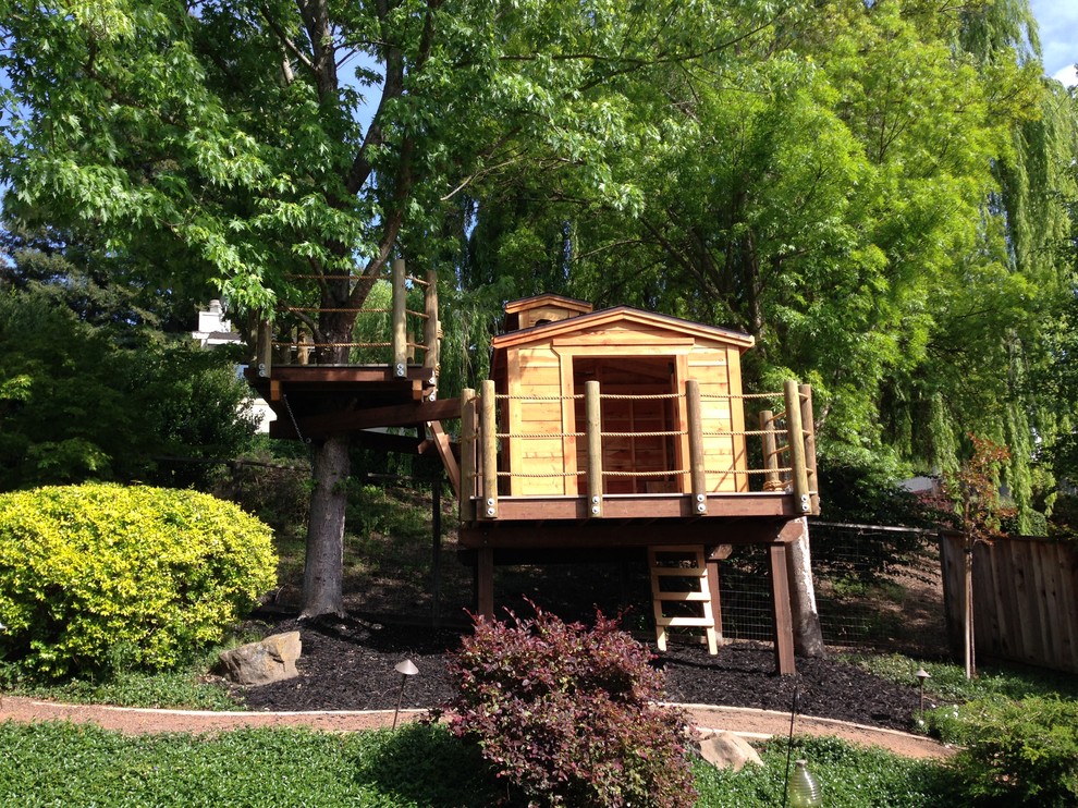 Danville Treehouse Classique Jardin San Francisco par A.S.D. Houzz