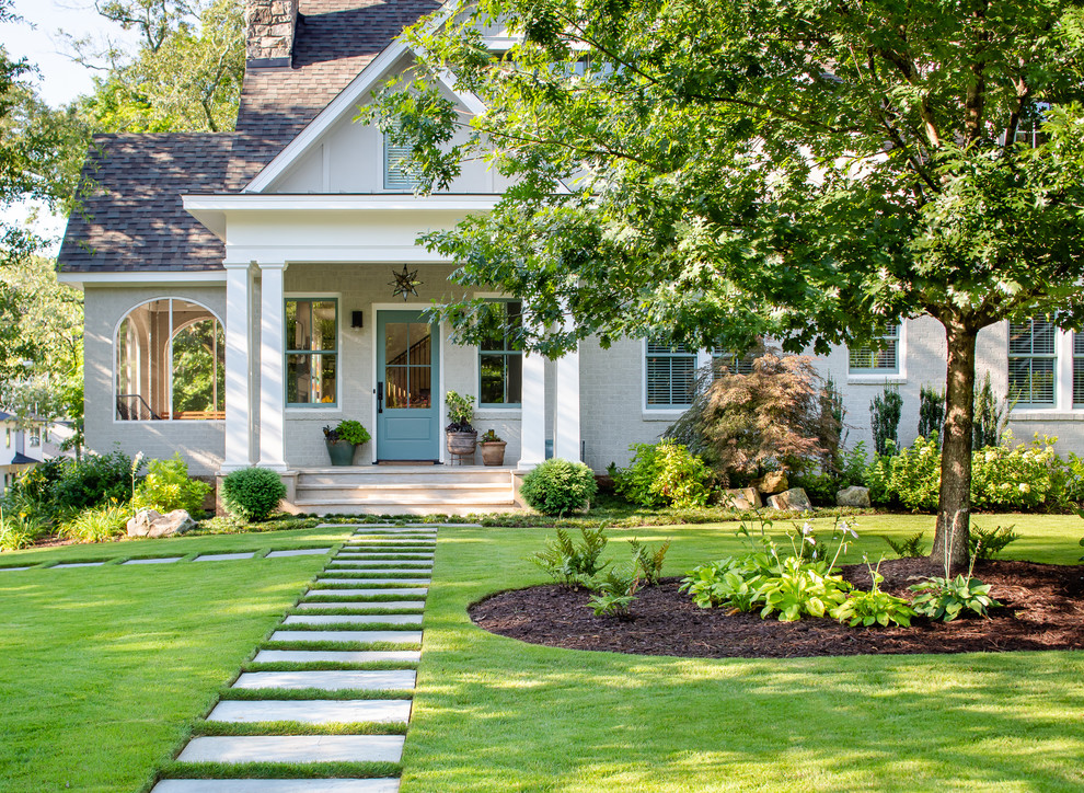 Decatur Front and Back Yard Renovation - Contemporary - Landscape ...