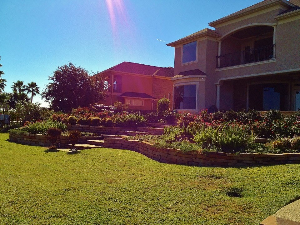 Del Lago Estates Mediterranean Garden Houston by Designs By Elizabeth Houzz IE