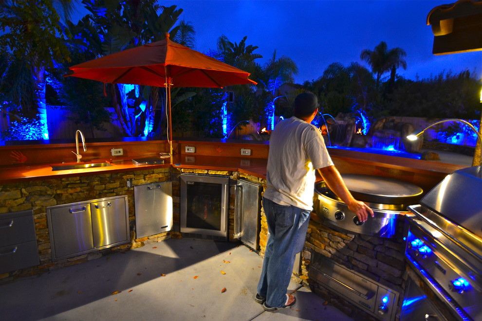 Del Sur/Santaluz92127Tropical Resortstyle Retreat Exótico Jardín