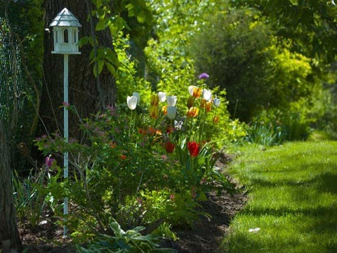 Idéer för vintage trädgårdar