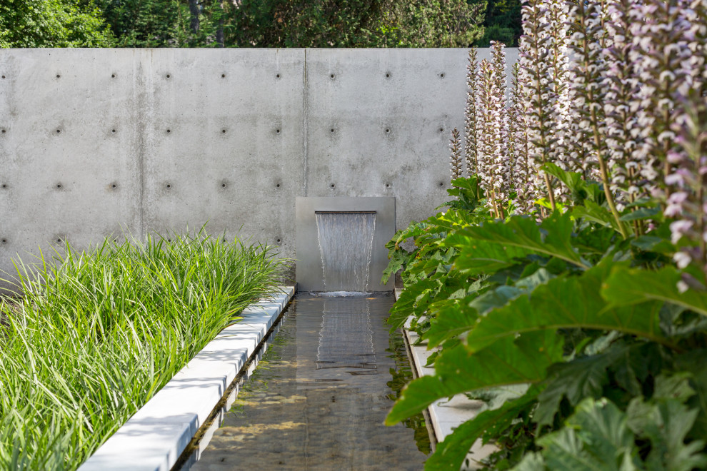 Denny Blaine Waterfront Modern Garden Seattle by SCJ Studio