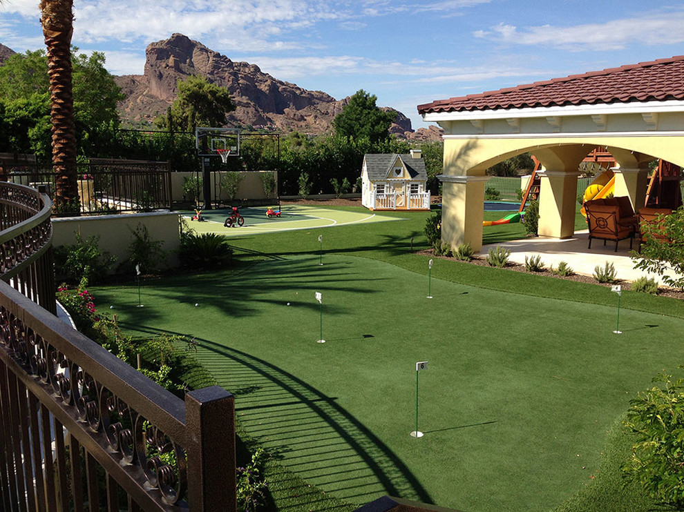 Desert Foothills Estate Landscape Phoenix by Southwestern Native