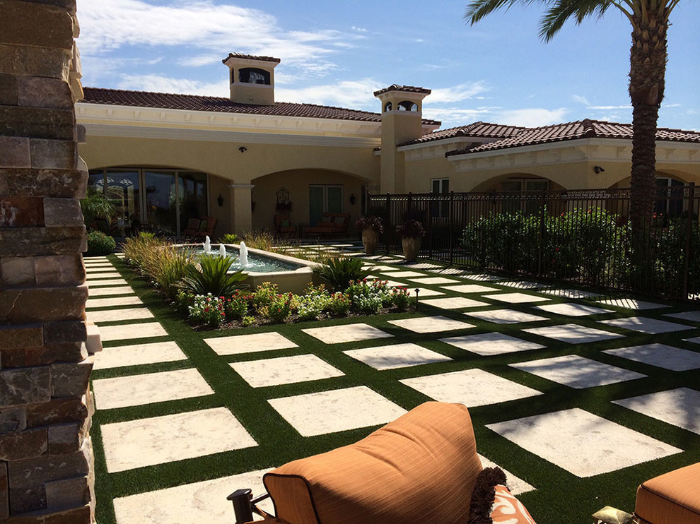 Desert Foothills Estate Landscape Phoenix by Southwestern Native