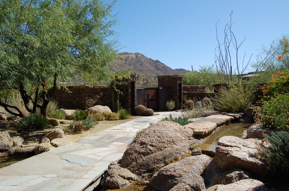 Moderner Garten in Phoenix