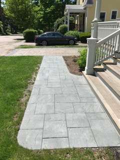 75 Concrete Paver Walkway Ideas You'Ll Love - May, 2023 | Houzz