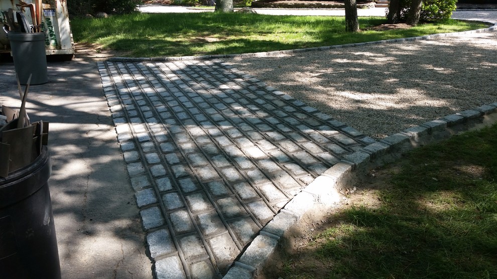 Driveway Aprons Craftsman Landscape New York by Legacy Brick