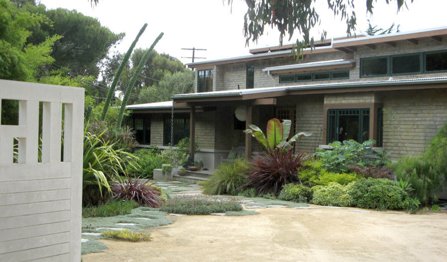 This is an example of a beach style garden in Los Angeles.