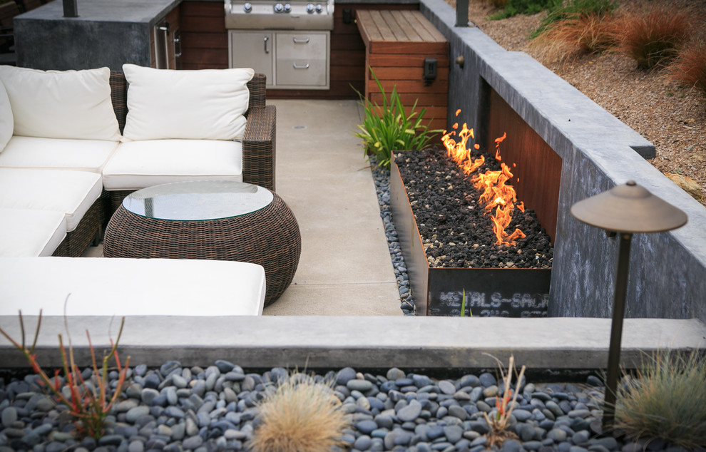 This is an example of a modern landscaping in San Luis Obispo.