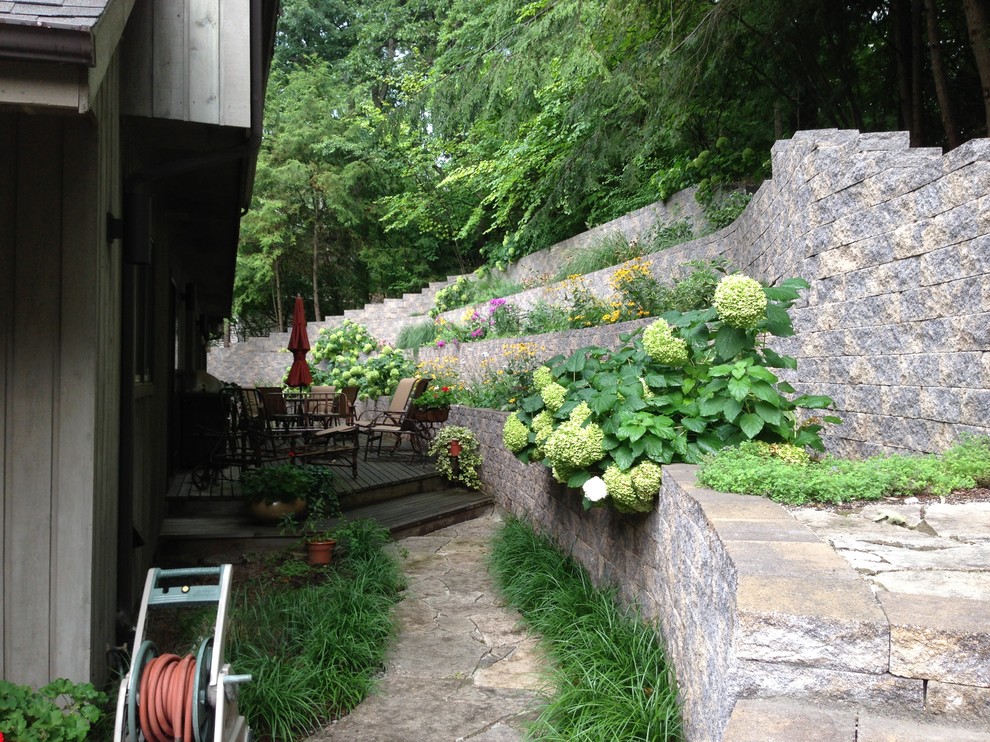 Duneland Beach, Indiana Retaining Walls Traditional Landscape