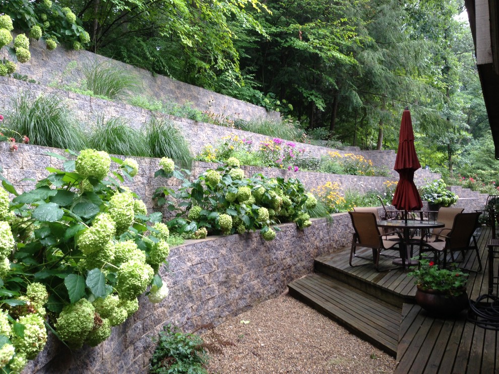 Duneland Beach, Indiana Retaining Walls Traditional Landscape
