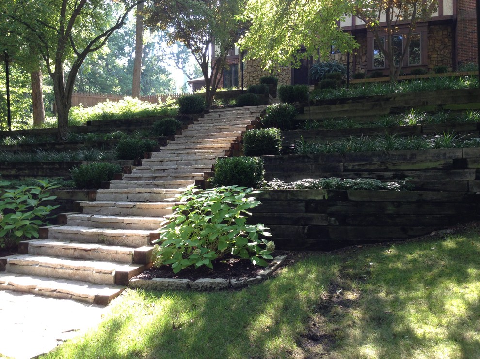 Duneland Beach, Indiana Wooded Lot Traditional Landscape Chicago