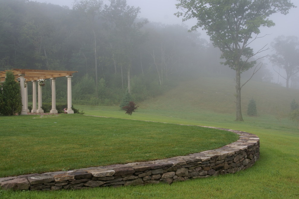 Dutchess County Living Farmhouse Landscape New York by Spring Lake Garden Design Houzz