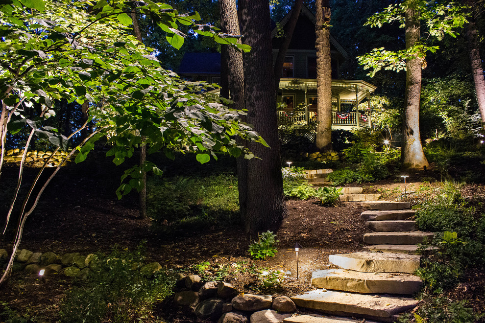 East Ann Arbor Hideaway Traditional Landscape Detroit by The Landscape Lighting