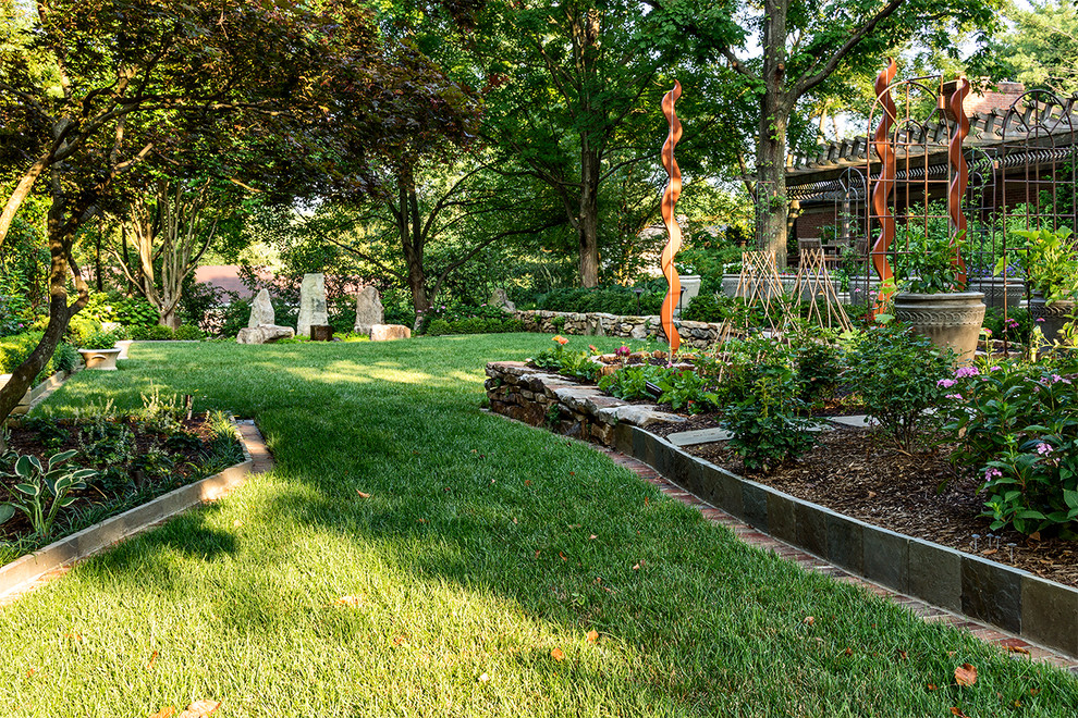 Eclectic Backyard Garden Traditional Landscape DC Metro by