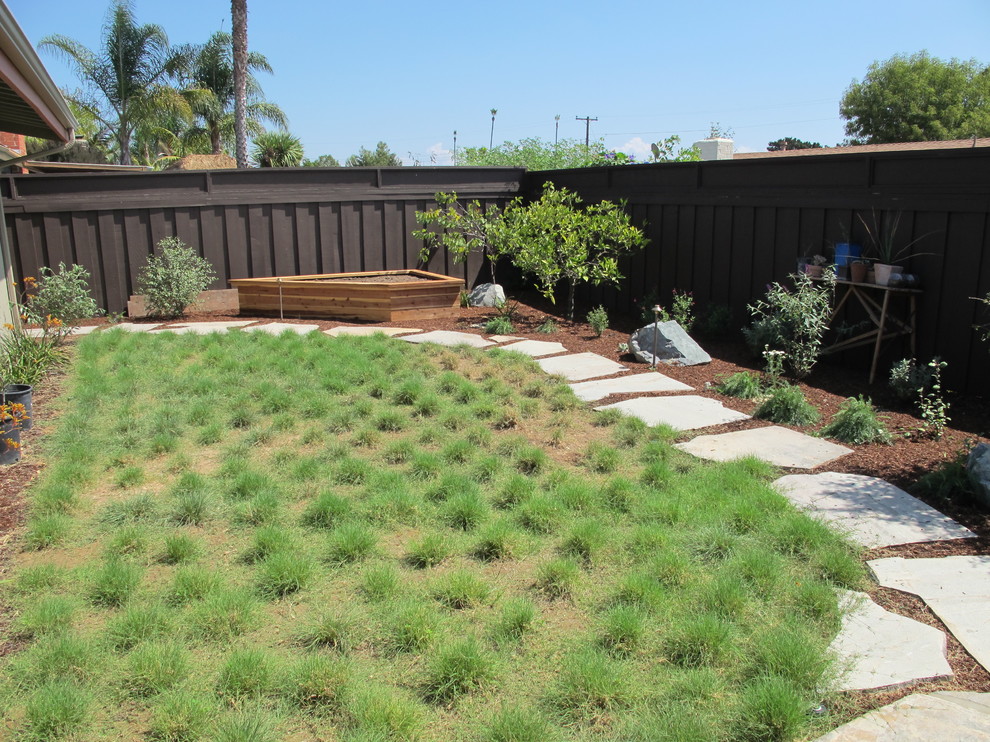 Design ideas for an eclectic landscaping in San Diego.