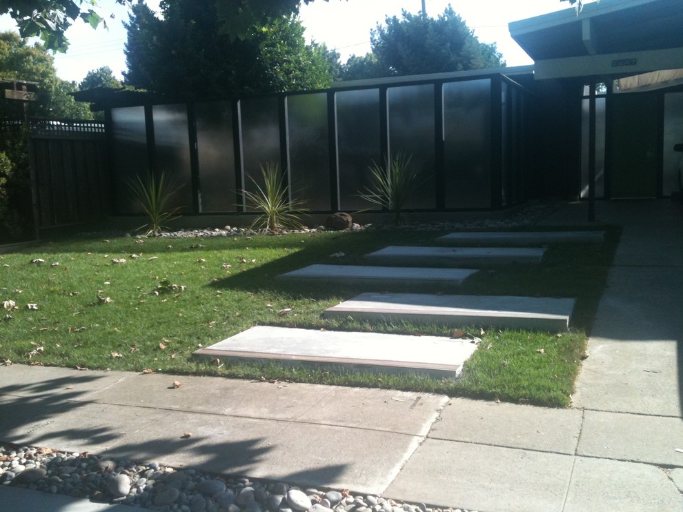 Immagine di un giardino minimalista